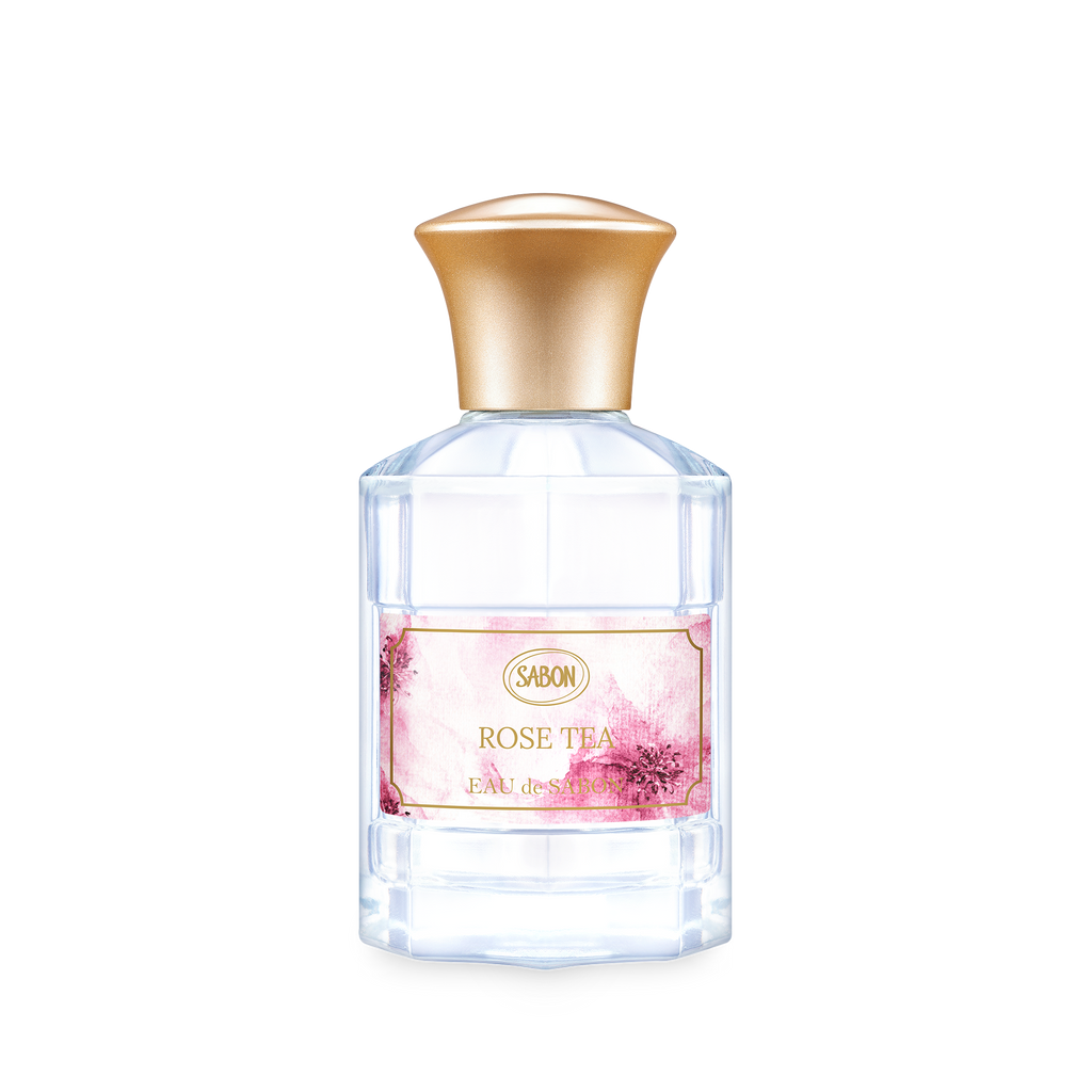 香水(女性用) SABON ROSE TEA Eau de Saron Eau de Sabon Rose Tea 80 ml