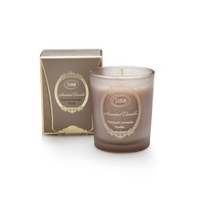 Candles Small scented candle Patchouli-Lavender-Vanilla