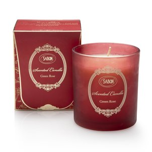 Aroma Reed Diffusers Candles in glass Green Rose