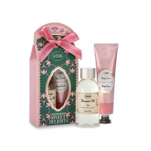 Gifts Christmas Kit Green Rose Sweet Delights