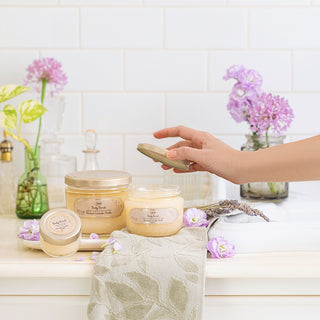 Exfoliante Corporal – Patchouli Lavender Vanilla – 320g